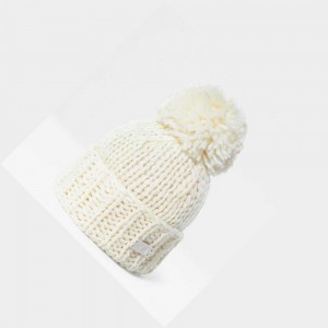 Gorro The North Face City Coziest Mujer Blancos | 85392-MXQA
