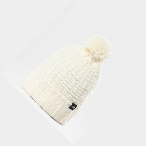 Gorro The North Face Cosy Chunky Hombre Blancos | 58204-CNMU