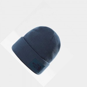 Gorro The North Face Dock Worker Recycled Mujer Azules | 58439-KHGA