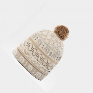 Gorro The North Face Fair Isle Mujer Blancos Azules | 73602-SCKF