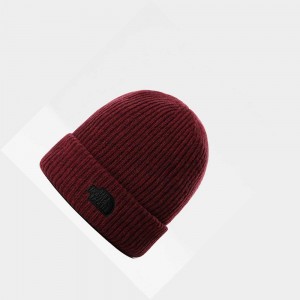 Gorro The North Face Tnf Citystreet Hombre Rojos Oscuro | 62541-THNI