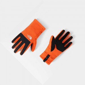 Guantes The North Face Denali Etip™ Hombre Rojos Naranjas | 58936-FYUJ