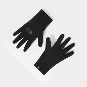 Guantes The North Face Unisex Tka Glacier Hombre Negros | 80162-SVMX