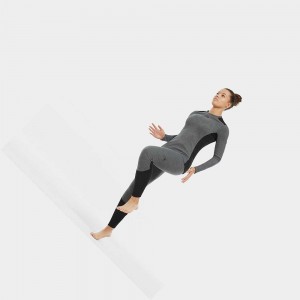 Leggins The North Face Easy Mujer Grises Negros | 05697-QNLM