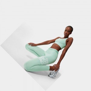 Leggins The North Face Flex Mid Rise Mujer Verdes | 51697-IHPC