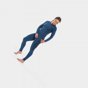 Leggins The North Face Sport Mujer Azules Turquesa Negros | 85460-FETO