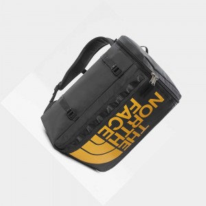 Mochilas The North Face Base Camp Fuse Box Hombre Grises Claro Amarillos | 70483-TCBJ