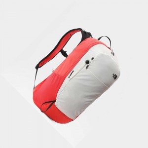 Mochilas The North Face Basin 18l Mujer Blancos Rojos | 26945-YWPU