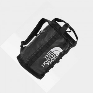Mochilas The North Face Explore Fusebox - S Mujer Negros Blancos | 78439-DPQY