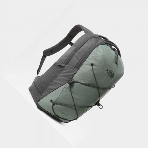 Mochilas The North Face Jester Hombre Verdes Grises | 94723-HPWZ