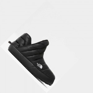 Mulas The North Face Thermoball™ Traction Bootie Mujer Negros Blancos | 93654-BSIH
