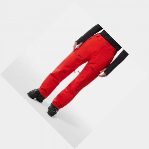 Pantalon Esquí The North Face Chakal Hombre Rojos | 62534-NJRI