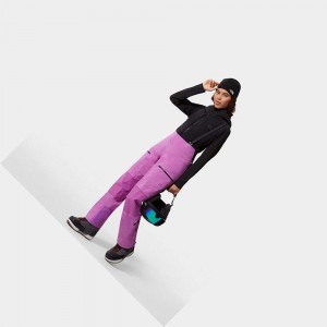 Pantalon Esquí The North Face Freethinker Futurelight™ Mujer Morados | 40582-NRUH