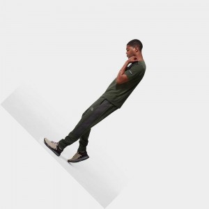 Pantalon Jogger The North Face Mountain Athletics Hombre Verde Oliva Verdes | 72148-HABD