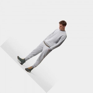 Pantalon Jogger The North Face Zumu Fleece Hombre Grises Claro | 61275-BSMI