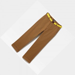 Pantalon The North Face Heritage Cotton Twill Hombre Marrom | 34195-MKLT