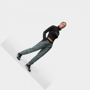 Pantalon The North Face Mountain Athletics Wind Mujer Verdes | 29876-TESY
