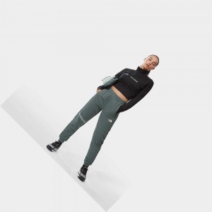 Pantalon The North Face Mountain Athletics Mujer Verdes | 96052-STEF