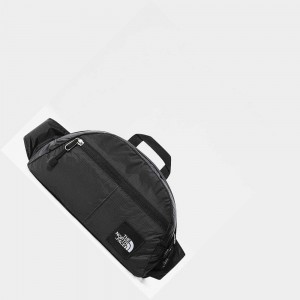 Riñonera The North Face Flyweight Hombre Grises Negros | 95306-PBAM