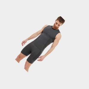 Short The North Face Active Boxer Hombre Grises Negros | 67542-CYKJ
