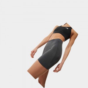 Short The North Face Active Boxer Mujer Grises Negros | 30165-IHUJ