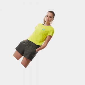 Short The North Face Aphrodite Mujer Verdes | 96813-BSTH