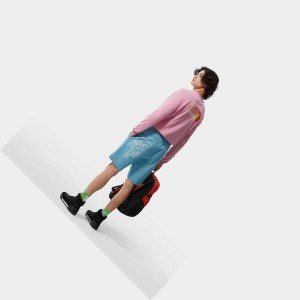 Short The North Face Graphic Light Hombre Azules | 03459-IEMW