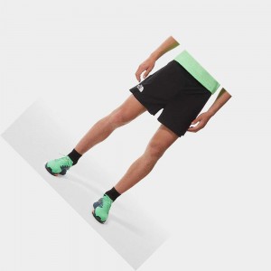 Short The North Face Stridelight 2-in-1 Hombre Negros | 83521-XHFO