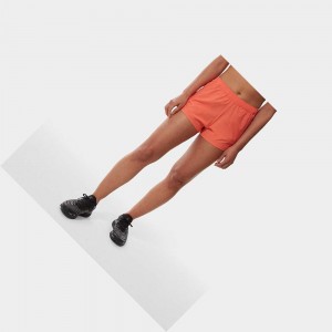Short The North Face Wander Mujer Naranjas | 38725-YKLA