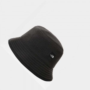 Sombreros The North Face Unisex Fleeski Street Bucket Hombre Negros | 29173-AGHJ