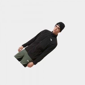 Sudadera The North Face 100 Glacier Full-zip Fleece Hombre Negros | 21034-CONG