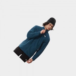 Sudadera The North Face 100 Glacier Full-zip Fleece Hombre Azules | 19306-MUTW