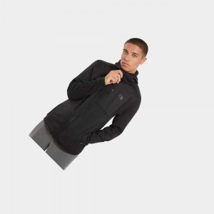 Sudadera The North Face Canyonlands Hooded Fleece Hombre Negros | 69134-ZYOA