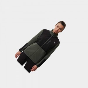 Sudadera The North Face Diablo Midlayer Fleece Mujer Negros | 34219-ITXA