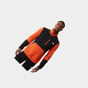 Sudadera The North Face Glacier Pro Quarter-zip Fleece Hombre Negros | 95278-QHGS