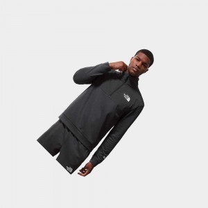 Sudadera The North Face Mountain Athletics Quarter-zip Fleece Hombre Grises | 49328-JFLY