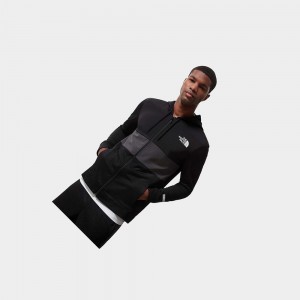 Sudadera The North Face Mountain Athletics Overlay Fleece Hombre Negros | 80765-MGUC