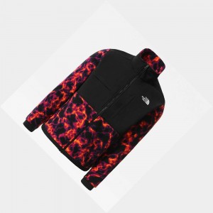 Sudadera The North Face Printed Denali 2 Hombre Negros Camuflados | 90615-BDGO