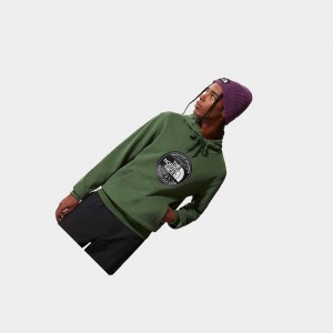 Sudadera con Capucha The North Face Circle Dome Hombre Verdes | 75304-KNVP