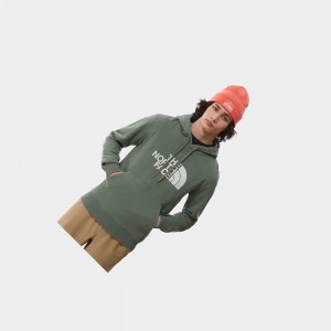 Sudadera con Capucha The North Face Drew Peak Hombre Verdes | 70459-OWCF