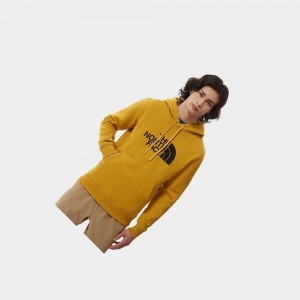 Sudadera con Capucha The North Face Drew Peak Hombre Amarillos | 87540-HJWM