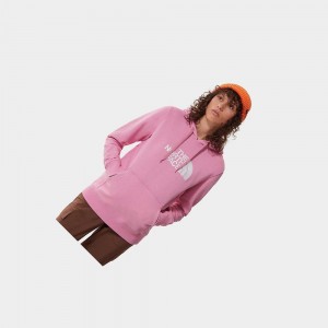 Sudadera con Capucha The North Face Drew Peak Mujer Naranjas | 48169-SGQL
