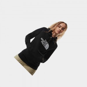 Sudadera con Capucha The North Face Drew Peak Mujer Negros | 47062-OBHN