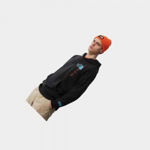 Sudadera con Capucha The North Face Expedition Graphic Hombre Negros | 42906-MPKO