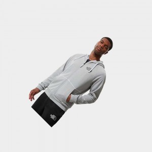 Sudadera con Capucha The North Face Exploration Zip-up  Hombre Grises Claro | 54701-CTEW