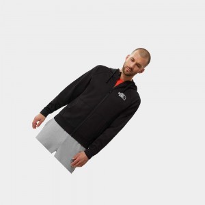 Sudadera con Capucha The North Face Exploration Zip-up  Hombre Negros | 64920-VQKX