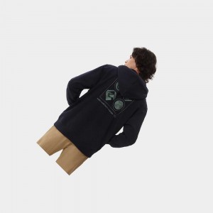 Sudadera con Capucha The North Face Himalayan Bottle Source Hombre Azul Marino | 93768-YQAD