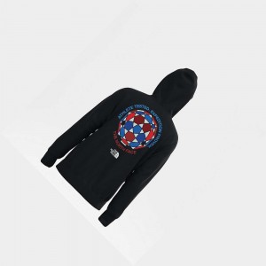 Sudadera con Capucha The North Face International Hombre Negros | 04632-KLED