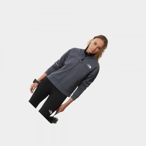 Sudadera con Capucha The North Face Mountain Athletics Zip-up Mujer Grises | 20653-NQJD