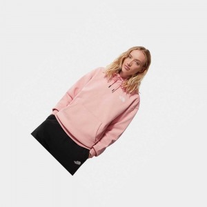 Sudadera con Capucha The North Face Oversized Essential Mujer Rosas Marrom | 47652-FRYT